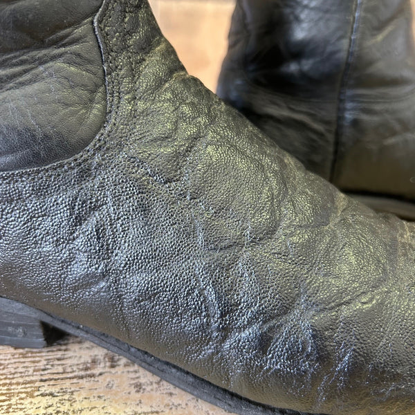 Lucchese 2000 Vtg T0000C2 Roper Elephant Cowboy Boots Mens 9 D