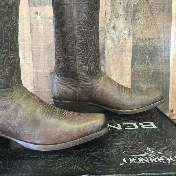 Old Gringo Benchmark MK2290-1 Sonora 13” Square Toe Cowboy Boots Mens 9 D