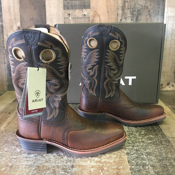 Ariat 10002227 NWT Heritage Roughstock Cowboy Boots Mens 9 D