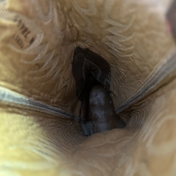 Nocona Vintage Tall 16'' Western Cowboy Riding Boots Womens 8 C