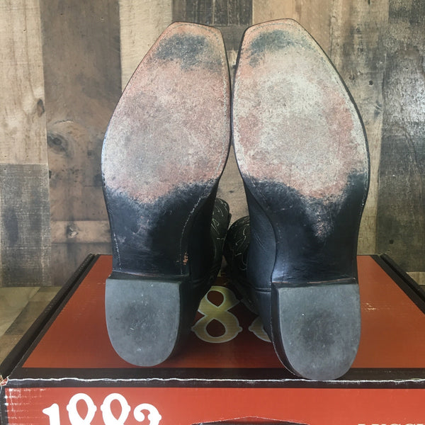 Lucchese 1883 N8107 Embroidered Cowboy Boots Mens 9.5 D