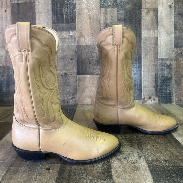 Nocona Round Toe Extra Wide Cowboy Boots Mens 11.5 EEE