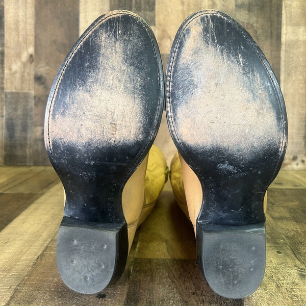 Nocona Round Toe Extra Wide Cowboy Boots Mens 11.5 EEE