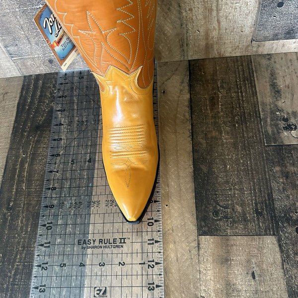 Tony Lama Vintage Gold Label Cowboy Boots Womens 5.5 C