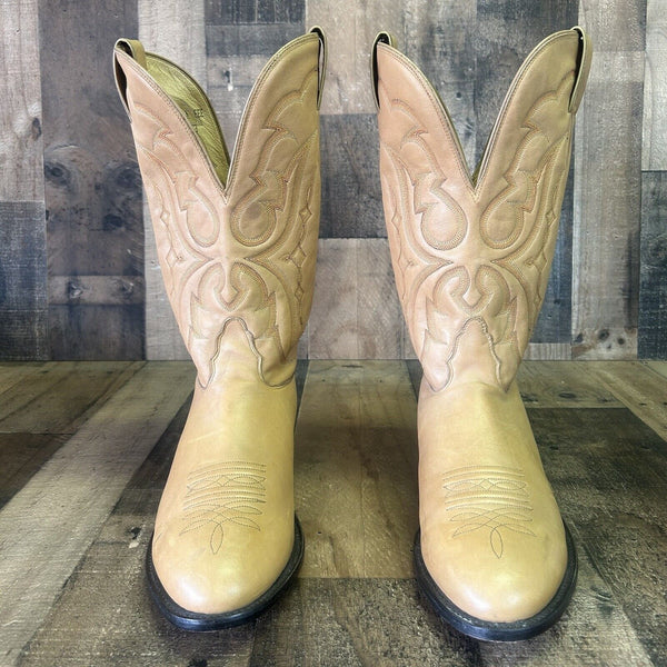 Nocona Round Toe Extra Wide Cowboy Boots Mens 11.5 EEE