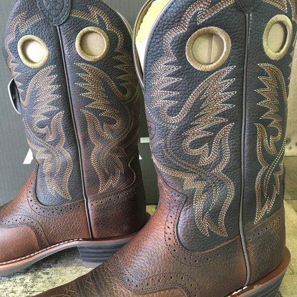 Ariat 10002227 NWT Heritage Roughstock Cowboy Boots Mens 9 D