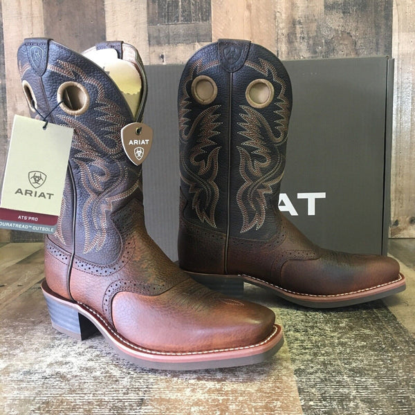 Ariat 10002227 NWT Heritage Roughstock Cowboy Boots Mens 9 D