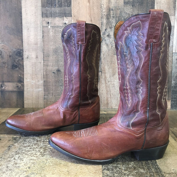 Dan Post 2292 Brown Cowboy Boots Mens 12 D