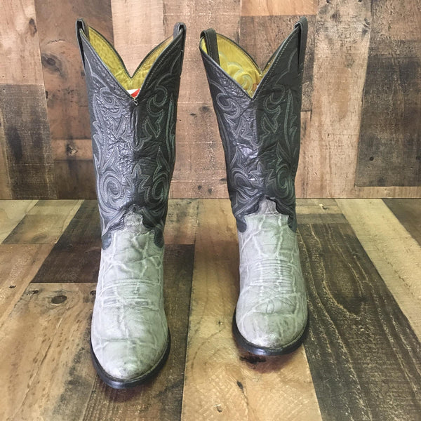 Justin Vtg Exotic Leather 8527 Cowboy Boots Men’s 8 D