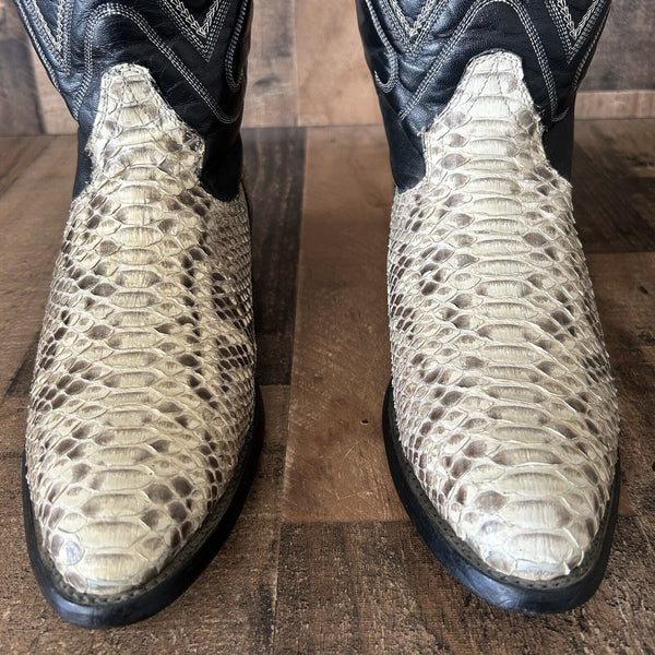 Corral Snakeskin Cowboy Boots Mens 8.5 D