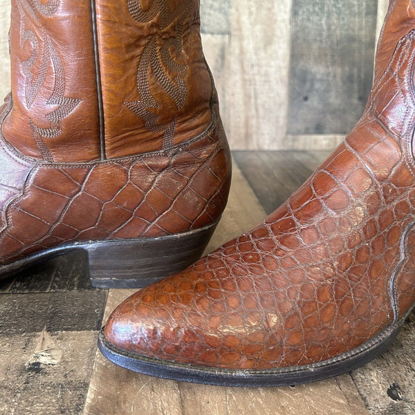 Lucchese L632204 Alligator Cowboy Boots Mens 10 D