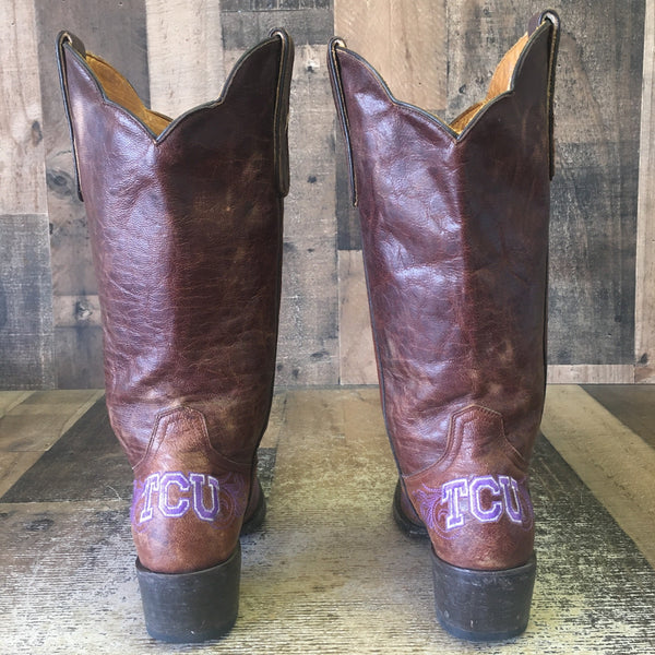 Old Gringo TCU Gameday Cowboy Boots Womens 7 B