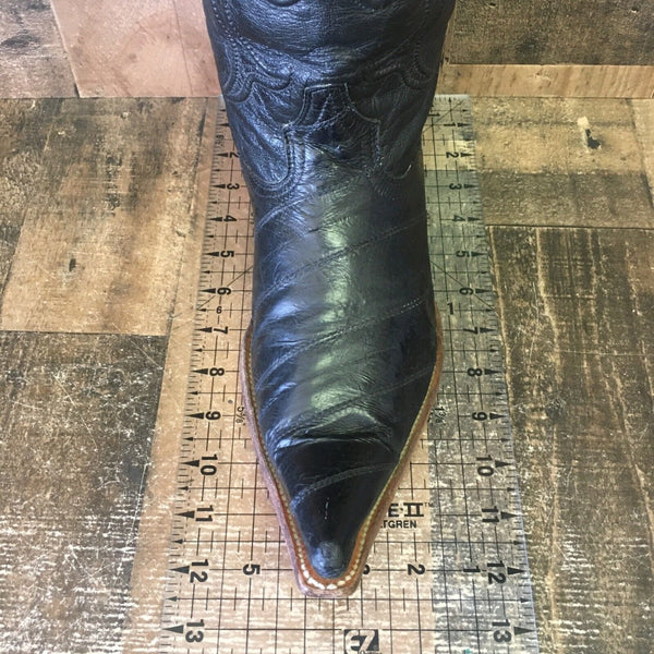 Los Altos Eel Pointed Toe Cowboy Boots Mens 9.5 EE