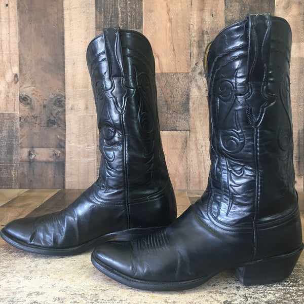 Lucchese Classics Handmade G983664 Black Cowboy Boots Mens 10 D