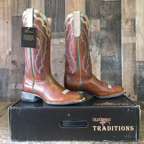 Old Gringo Traditions Reinna 13" LTL2870-6 Cowboy Boots Womens 7 B