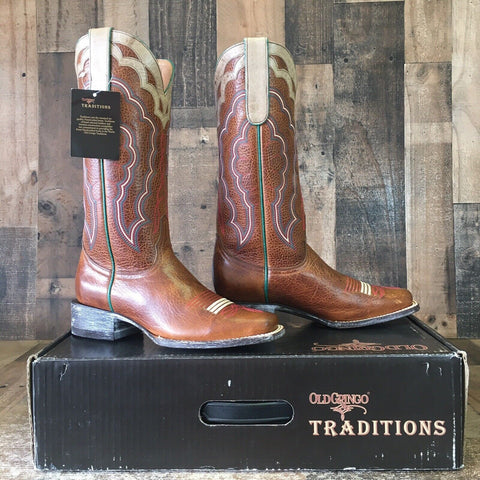 Old Gringo Traditions Reinna 13" LTL2870-6 Cowboy Boots Womens 7 B