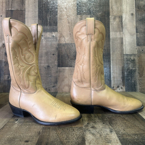 Nocona Round Toe Extra Wide Cowboy Boots Mens 11.5 EEE