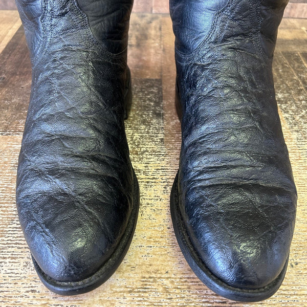 Lucchese 2000 Vtg T0000C2 Roper Elephant Cowboy Boots Mens 9 D