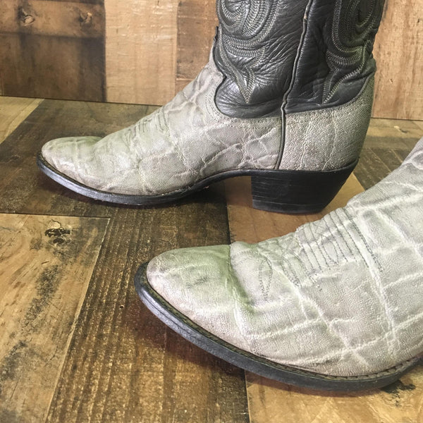 Justin Vtg Exotic Leather 8527 Cowboy Boots Men’s 8 D