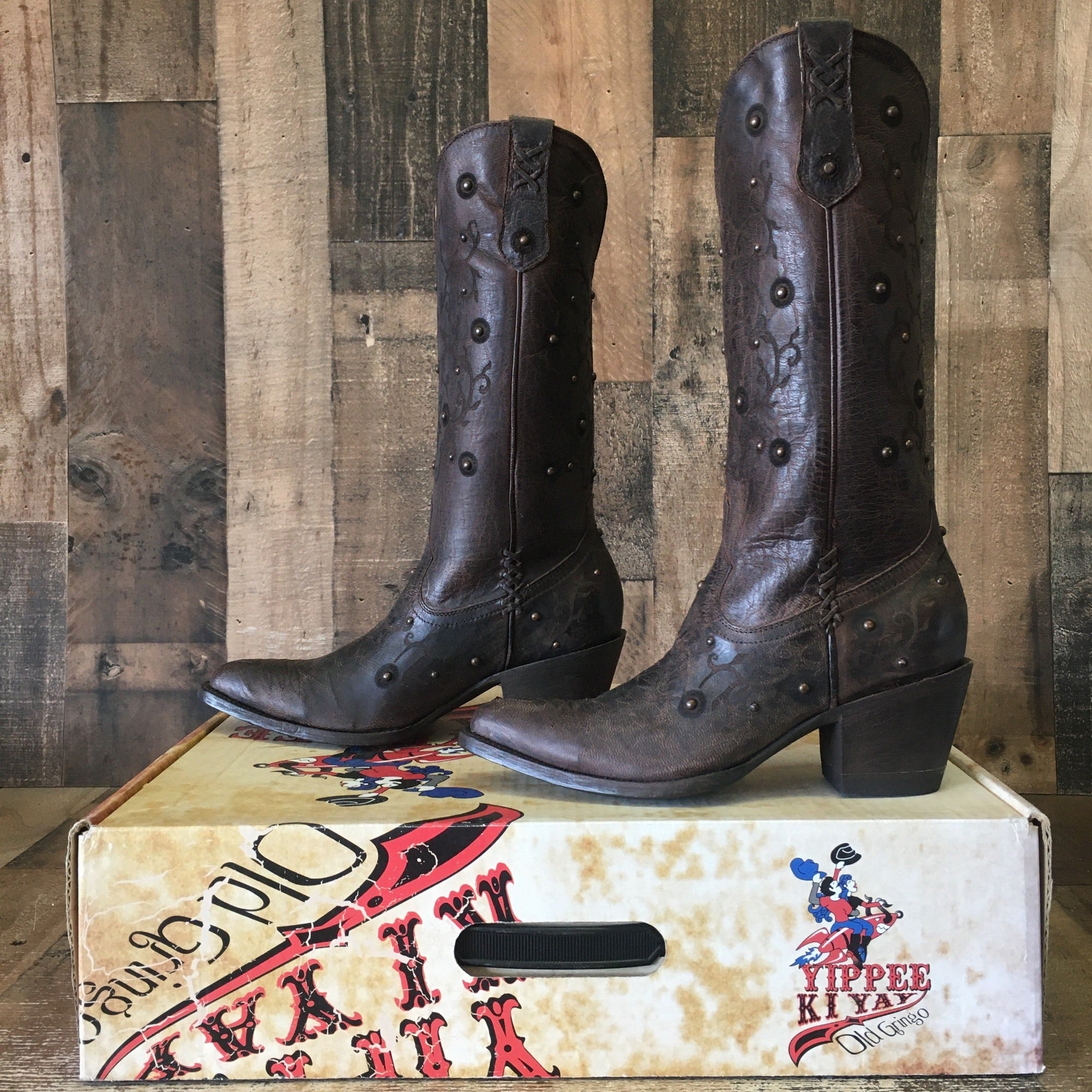 Old Gringo Merary 13” YL214-1 Cowboy Boots Womens 7 B