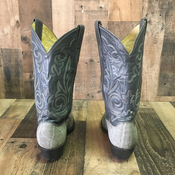 Justin Vtg Exotic Leather 8527 Cowboy Boots Men’s 8 D