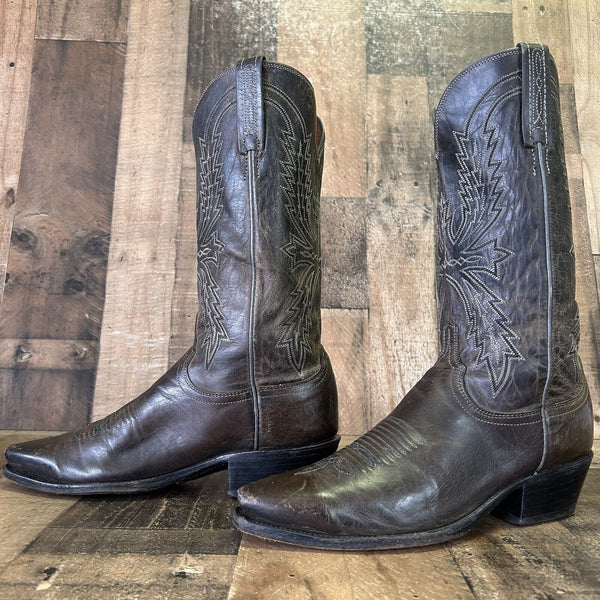 Lucchese N157754 Mad Dog 1883 Snip Toe Cowboy Boots Mens 8.5 D