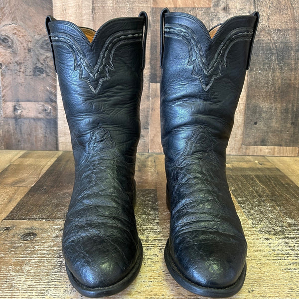 Lucchese 2000 Vtg T0000C2 Roper Elephant Cowboy Boots Mens 9 D