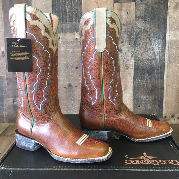 Old Gringo Traditions Reinna 13" LTL2870-6 Cowboy Boots Womens 7 B