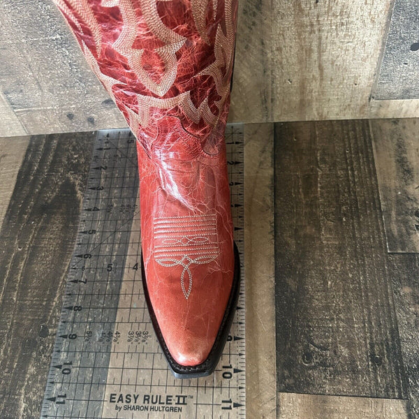 Shyanne Lucille Red Cowboy Boots Womens 7 B