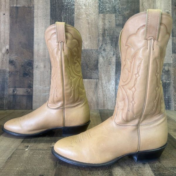 Nocona Round Toe Extra Wide Cowboy Boots Mens 11.5 EEE