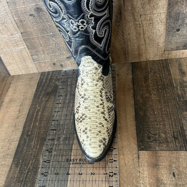 Corral Snakeskin Cowboy Boots Mens 8.5 D