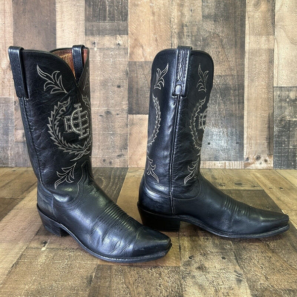 Lucchese N7857 Snip Toe 1883 Cowboy Boots Mens 8.5 D