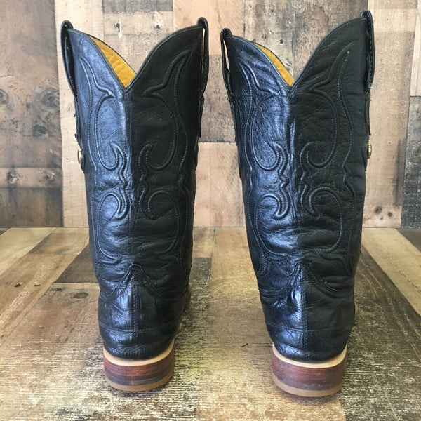 Los Altos Eel Pointed Toe Cowboy Boots Mens 9.5 EE