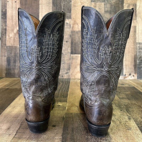 Lucchese N157754 Mad Dog 1883 Snip Toe Cowboy Boots Mens 8.5 D