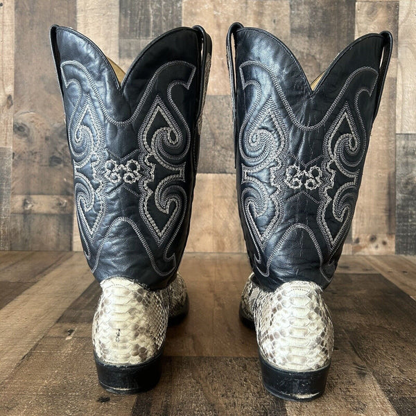 Corral Snakeskin Cowboy Boots Mens 8.5 D