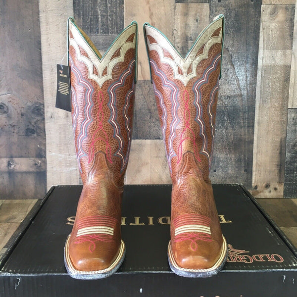 Old Gringo Traditions Reinna 13" LTL2870-6 Cowboy Boots Womens 7 B