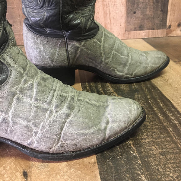 Justin Vtg Exotic Leather 8527 Cowboy Boots Men’s 8 D