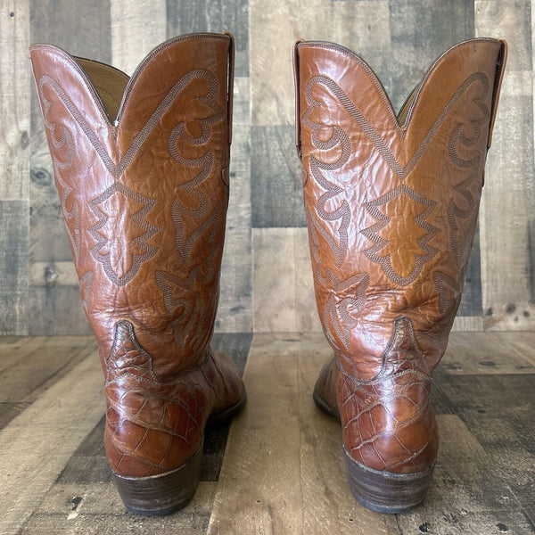 Lucchese L632204 Alligator Cowboy Boots Mens 10 D