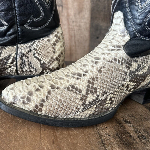 Corral Snakeskin Cowboy Boots Mens 8.5 D