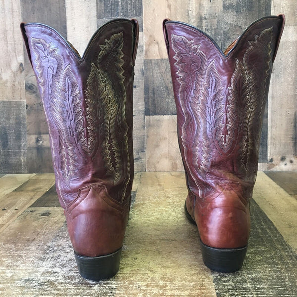 Dan Post 2292 Brown Cowboy Boots Mens 12 D