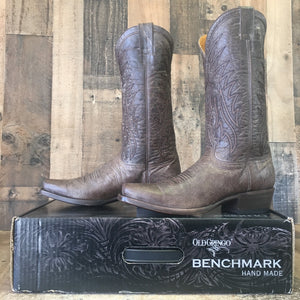 Old Gringo Benchmark MK2290-1 Sonora 13” Square Toe Cowboy Boots Mens 9 D