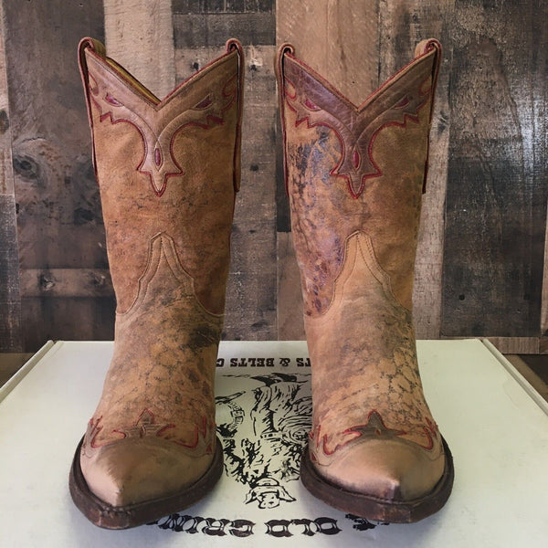 Old Gringo Leopardito Pointed Toe Cowboy Boots Womens 7.5 B