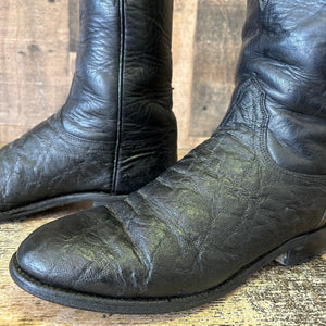 Lucchese 2000 Vtg T0000C2 Roper Elephant Cowboy Boots Mens 9 D